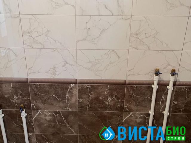 Разводка воды и канализация